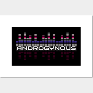 Music Equalizer Bars - Androgynous Posters and Art